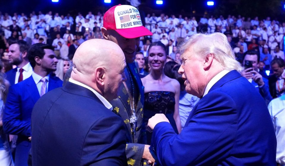 Dana White wanted to announce Tyson Fury vs. Anthony Joshua at UFC White House, but "f*ckery" got in the way