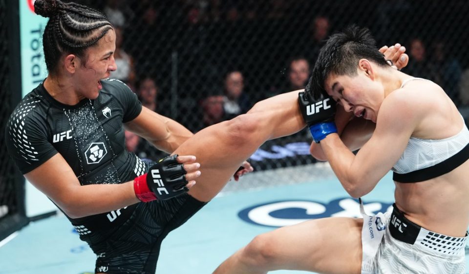 Natalia Silva edges Wang Cong in back-and-forth battle to win flyweight title in UFC 332 main event