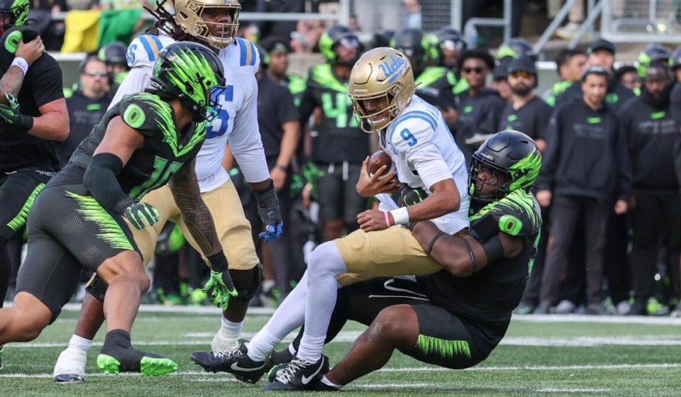 UCLA QB Nico Iamaleava is expected to miss the rest of the season with a knee injury.