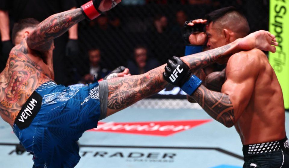 Video: Andre Fili brutally knocks out Kai Kamaka III at UFC Vegas 122