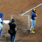 Bauers' outburst puts Brewers on brink of World Series