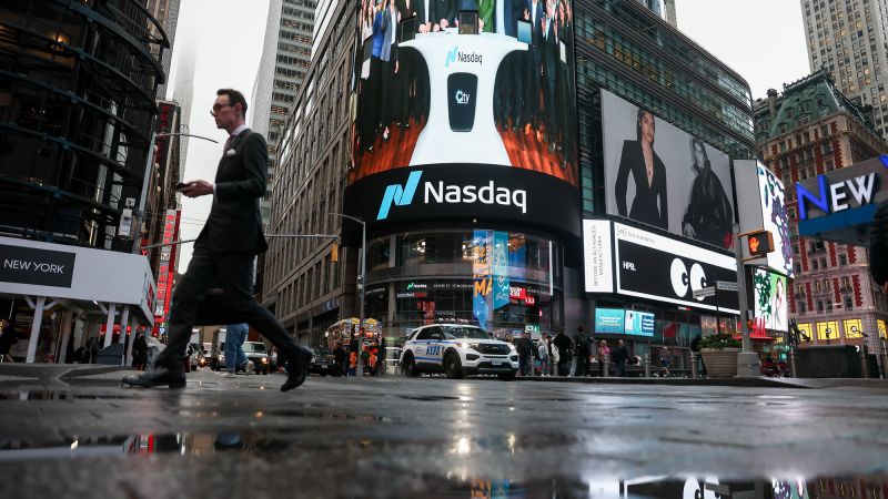 Nasdaq falls more than 2% as investors question AI debt