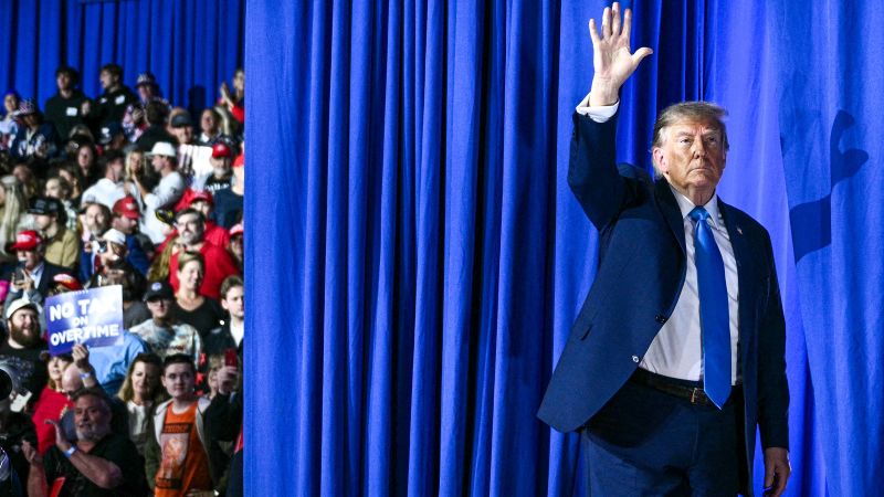 Why Trump is campaigning in states that voted for him by double digits
