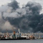 Ukraine launches 1,000 drones into Russia, attacks set St. Petersburg oil facilities on fire