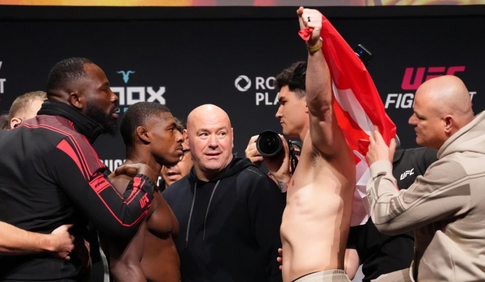 LIVE! UFC Edmonton results: Buckley vs. Malott