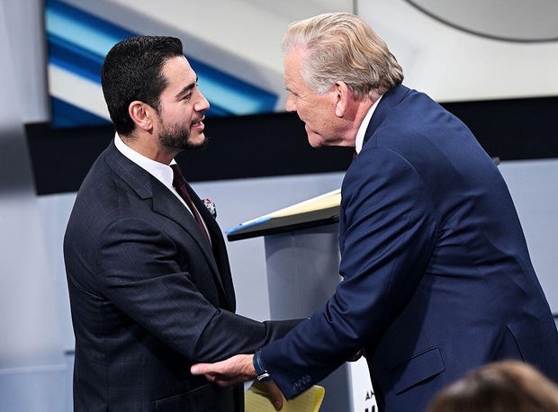 In final Michigan Senate debate, El-Sayed ties Rogers to Trump, while Rogers says El-Sayed is untrustworthy