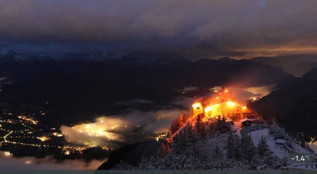 Suspect arrested after fire ‘completely engulfed’ Hitler’s Eagle’s Nest mountain refuge in Germany Suspect arrested after fire 'completely engulfed' Hitler's Eagle's Nest mountain refuge in Germany