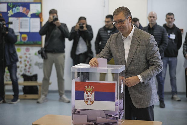 Aleksandar Vucic admits defeat in Serbia's parliamentary elections, marking political change