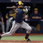 Tampa Bay takes an early lead as it tries to spoil Milwaukee's party in Game 4 of the World Series