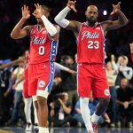 LeBron's defense, power and Simons' heating on the bench led the Sixers to win against the Knicks in the Cup game
