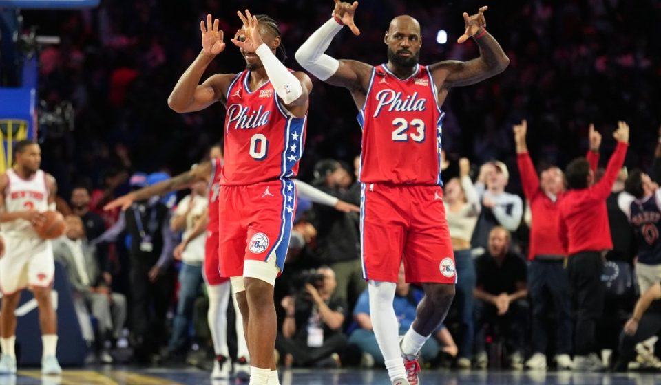 LeBron’s defense, power and Simons’ heating on the bench led the Sixers to win against the Knicks in the Cup game LeBron's defense, power and Simons' heating on the bench led the Sixers to win against the Knicks in the Cup game