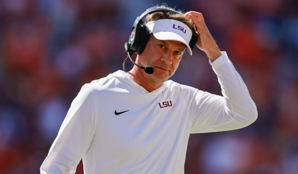 Lane Kiffin shocked by kickoff time vs. Alabama, says SEC doesn’t want LSU to win Lane Kiffin shocked by kickoff time vs. Alabama, says SEC doesn't want LSU to win