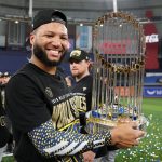 The Milwaukee Brewers win the first World Series title in franchise history by defeating Tampa in 5 games.