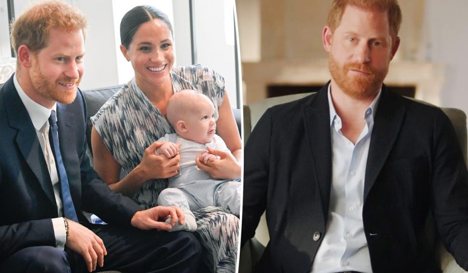 Prince Harry says he was depressed after leaving the UK with Meghan Markle and Prince Archie