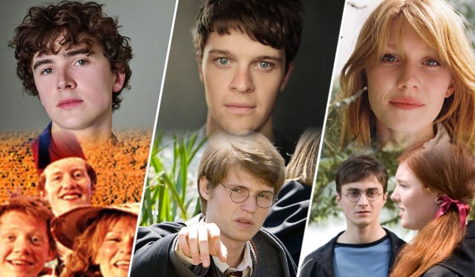 The "Harry Potter" series features the roles of Lily, James Potter and Charlie Weasley