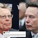 Stephen King takes on Elon Musk in mid-term on X