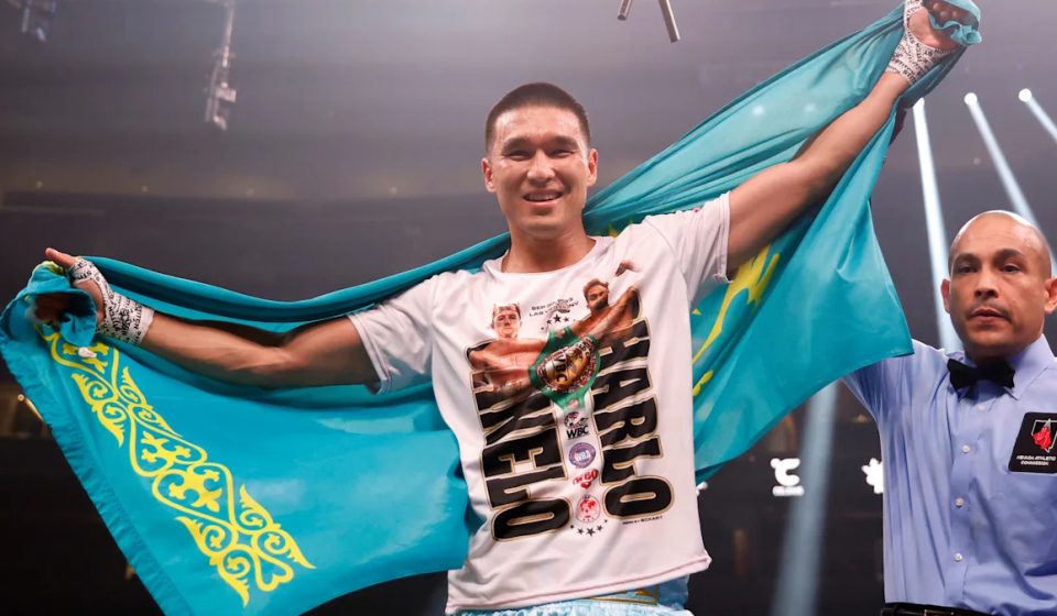 Canelo vs. Mbilli results: Bek Nurmaganbet marks knockout contender of the year on undercard