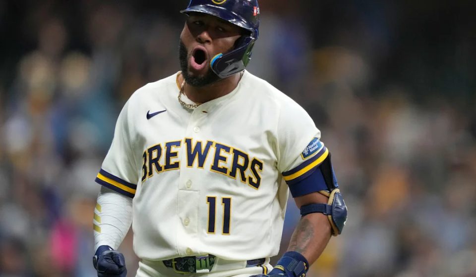 Jackson Chourio hits to lift the Brewers past the Padres in Game 2 and take a 2-0 NLDS lead