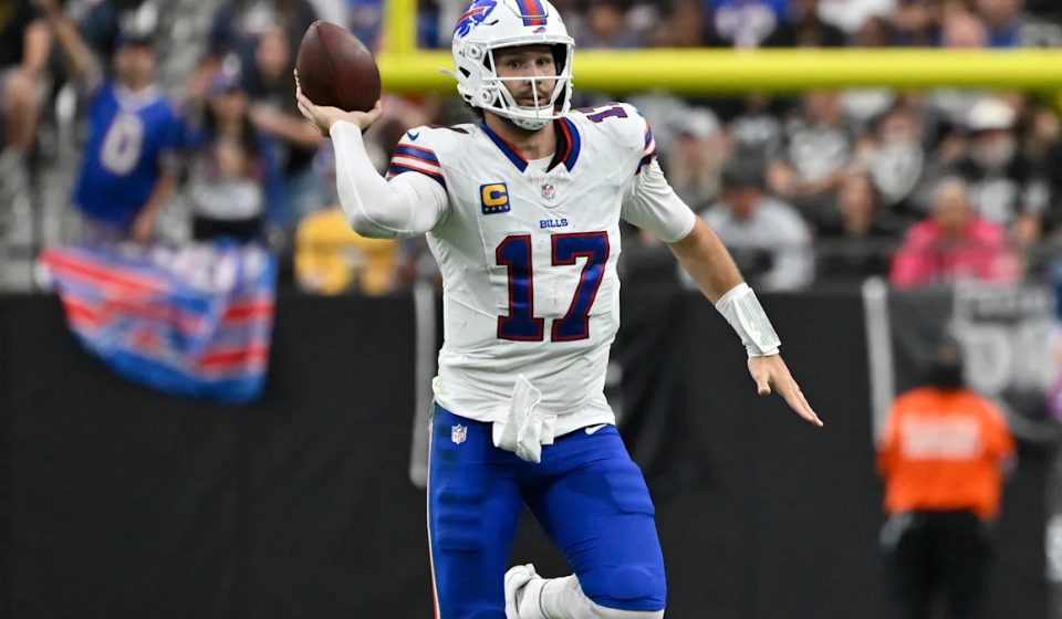 Bills hold on to top fiery Raiders as Josh Allen takes down Kirk Cousins