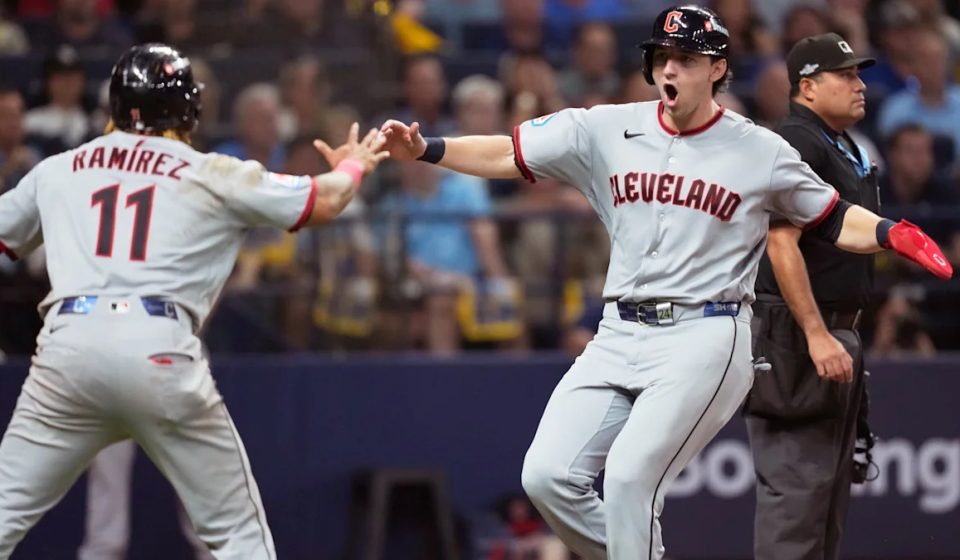 Guards silence Rays in ALCS Game 1, enough for chants of "Jose" to ring out at Tropicana Field