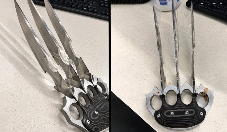 TSA finds sharp ‘mutant blades’ in carry-on bag at Seattle airport TSA finds sharp 'mutant blades' in carry-on bag at Seattle airport