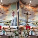 Priest dies after Jesus statue falls during mass livestream