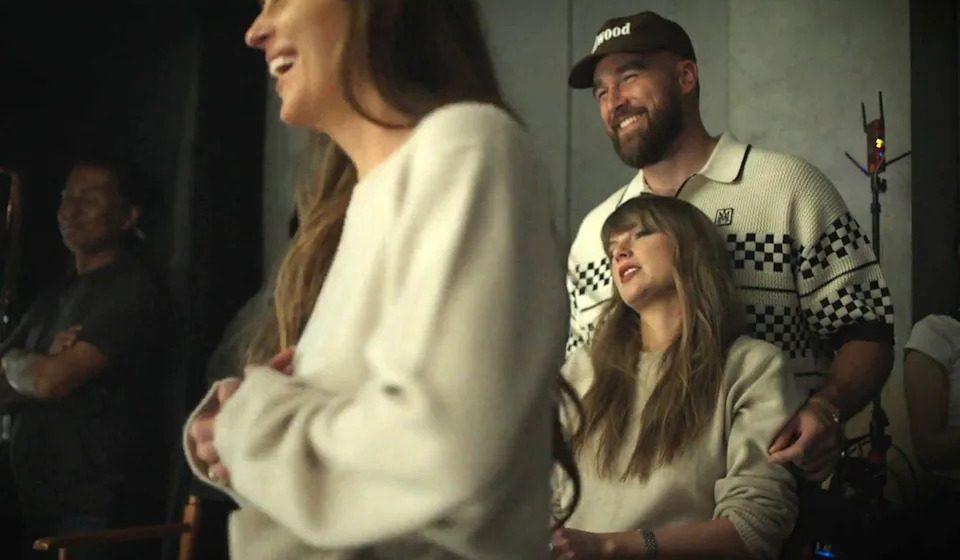 Taylor Swift Gets Closer to Husband Travis Kelce in New Footage From the Set of 'Patient Zero'