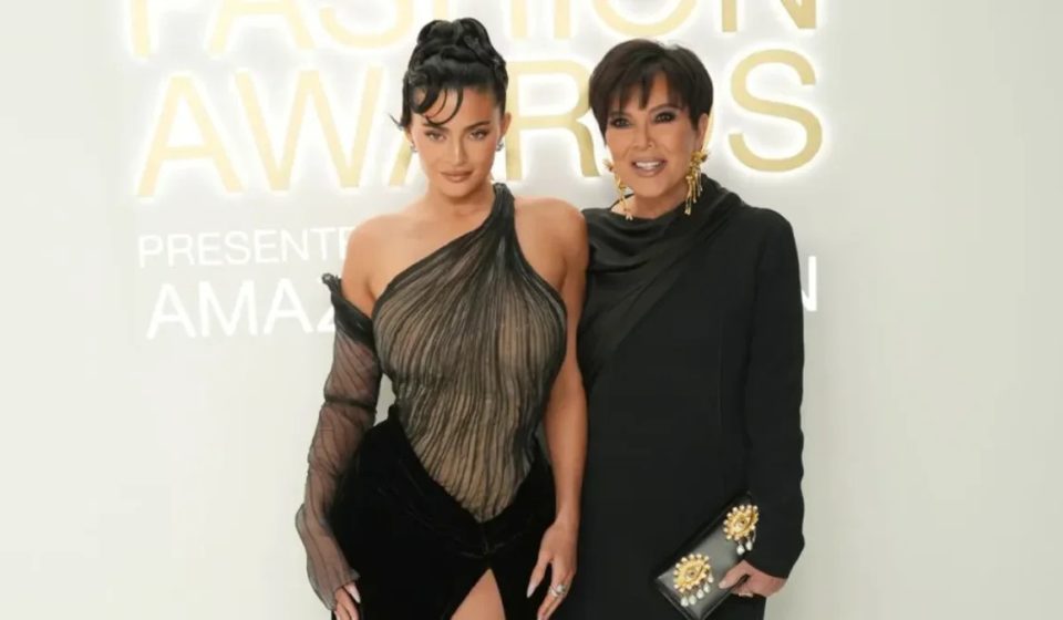 Kylie Jenner gets some mommy love from 'proud' Kris backstage at VS Show