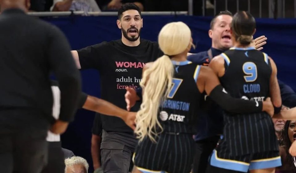 Enes Kanter Freedom says he was ‘kicked’ from Game 3 of WNBA Finals Enes Kanter Freedom says he was 'kicked' from Game 3 of WNBA Finals