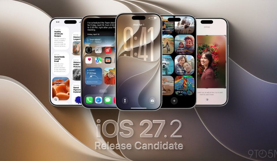 Apple releases iOS 27.2 RC for iPhone