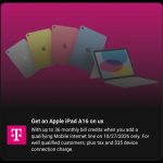 Set your schedule, T-Mobile is giving away free iPads for one day only