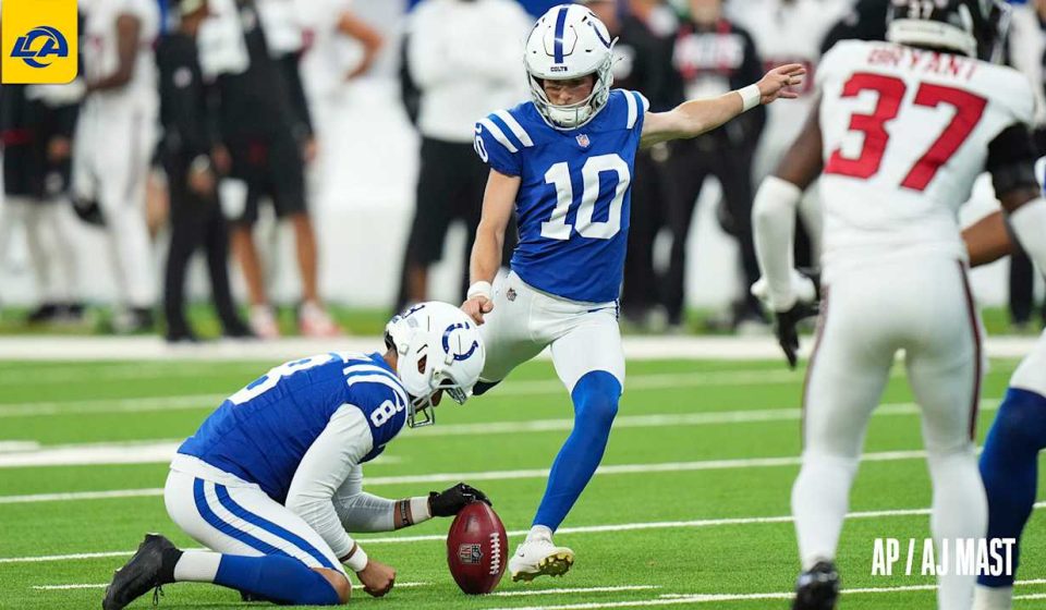 Head coach Sean McVay confirms Rams waive kicker Harrison Mevis, sign Blake Grupe