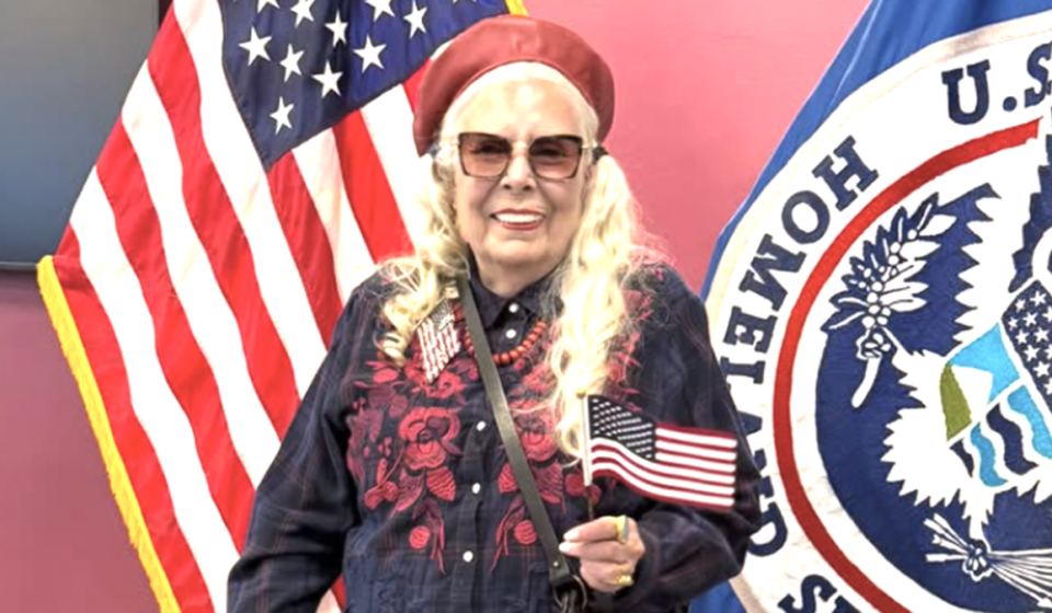 Joni Mitchell becomes an American citizen at age 82 after 62 years in the United States