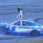 Yellow line debate divides NASCAR fans after Talladega Cup ends
