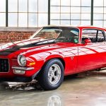1970 Chevy Camaro for sale with 90,000 miles shown with supercharged V8 and 5-speed shifter packages