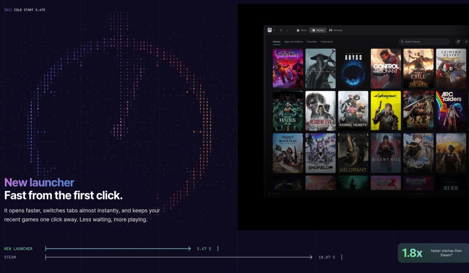 Epic announces remade Linux anti-cheat support (yay!) and a game launcher coded by Vibe (Boo!)