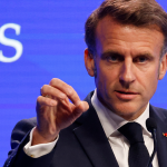 Emmanuel Macron says freedom of expression has limits as protests rage in France