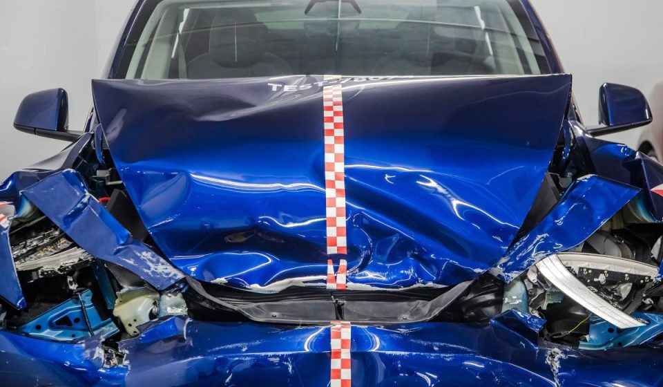 Man dies after being hit by self-driving Tesla, police say