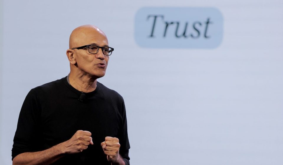 Microsoft CEO Satya Nadella calls for an 'emergency brake' for AI
