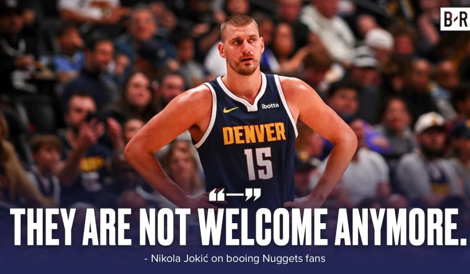 Nikola Jokic blasts booing fans and 'no longer welcome' after Nuggets win over Pelicans