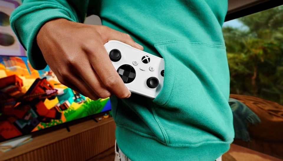 The new Xbox Nano controller is designed for “young gamers, smaller hands, or anyone looking for something portable”