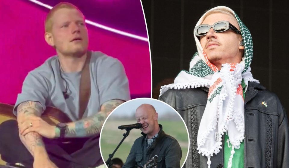 Ed Sheeran taps The Fray frontman Isaac Slade for surprise act in Atlanta after Macklemore controversy