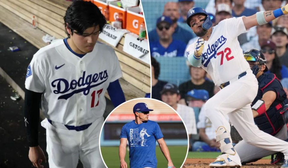 Shohei Ohtani moves down the batting order for the Dodgers against Chris Sale in Game 3 of the NLDS