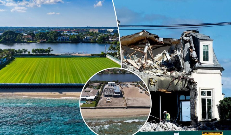 Billionaires buy mansions for $100 million just to tear them down