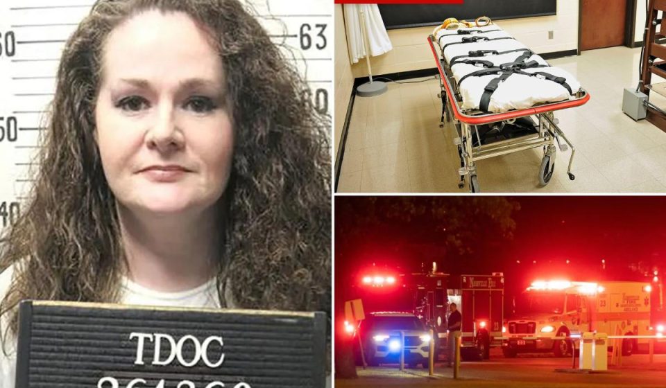 Christa Pike has handcuffs removed in hospital after botched execution – but not 'flight risk', says lawyer