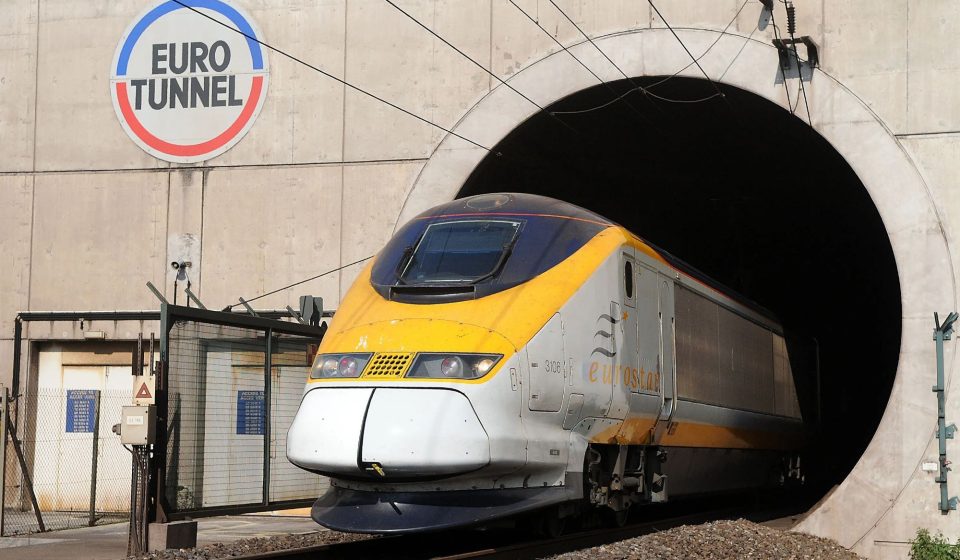 Horror crash between bus and freight train at Channel Tunnel entrance leaves at least 19 injured