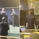 Mike Waltz argues with Cuban UN delegate as US staff member assaulted