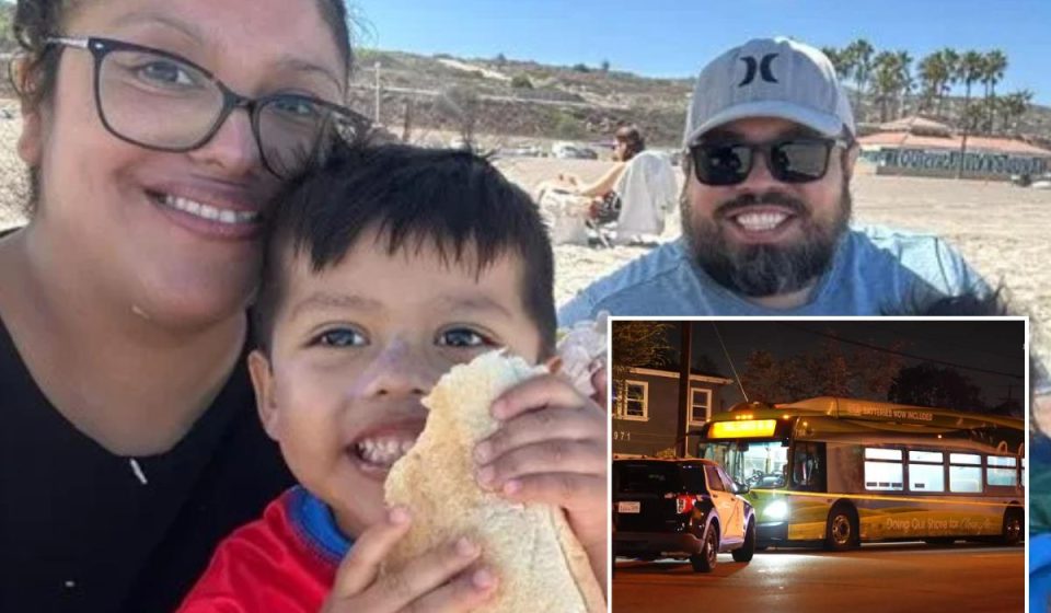 California bus driver killed after shift leaves behind wife, two young sons