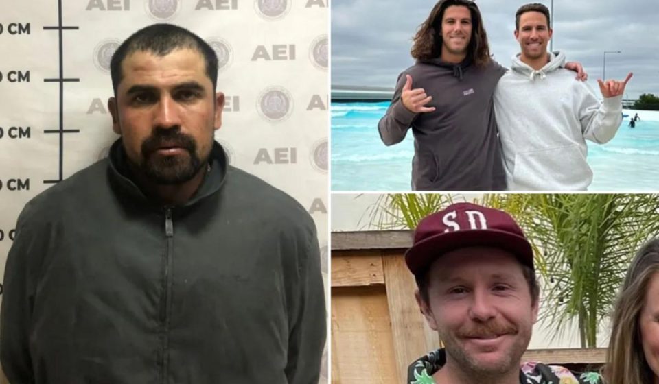 3 Mexicans convicted of murdering Australian brothers Callum and Jake Robinson and their American surfer friend Carter Rhoad