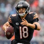The Bears will start Caleb Williams against the Falcons after missing three games with a hamstring injury